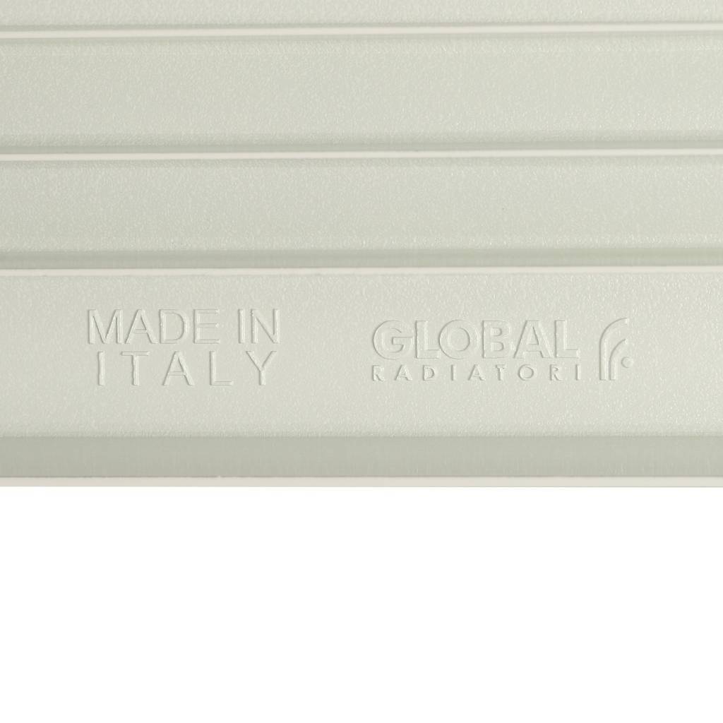 Радиатор алюминиевый STOUT Bravo 500 10 секций боковое подключение RAL9010, SRA-0110-050010