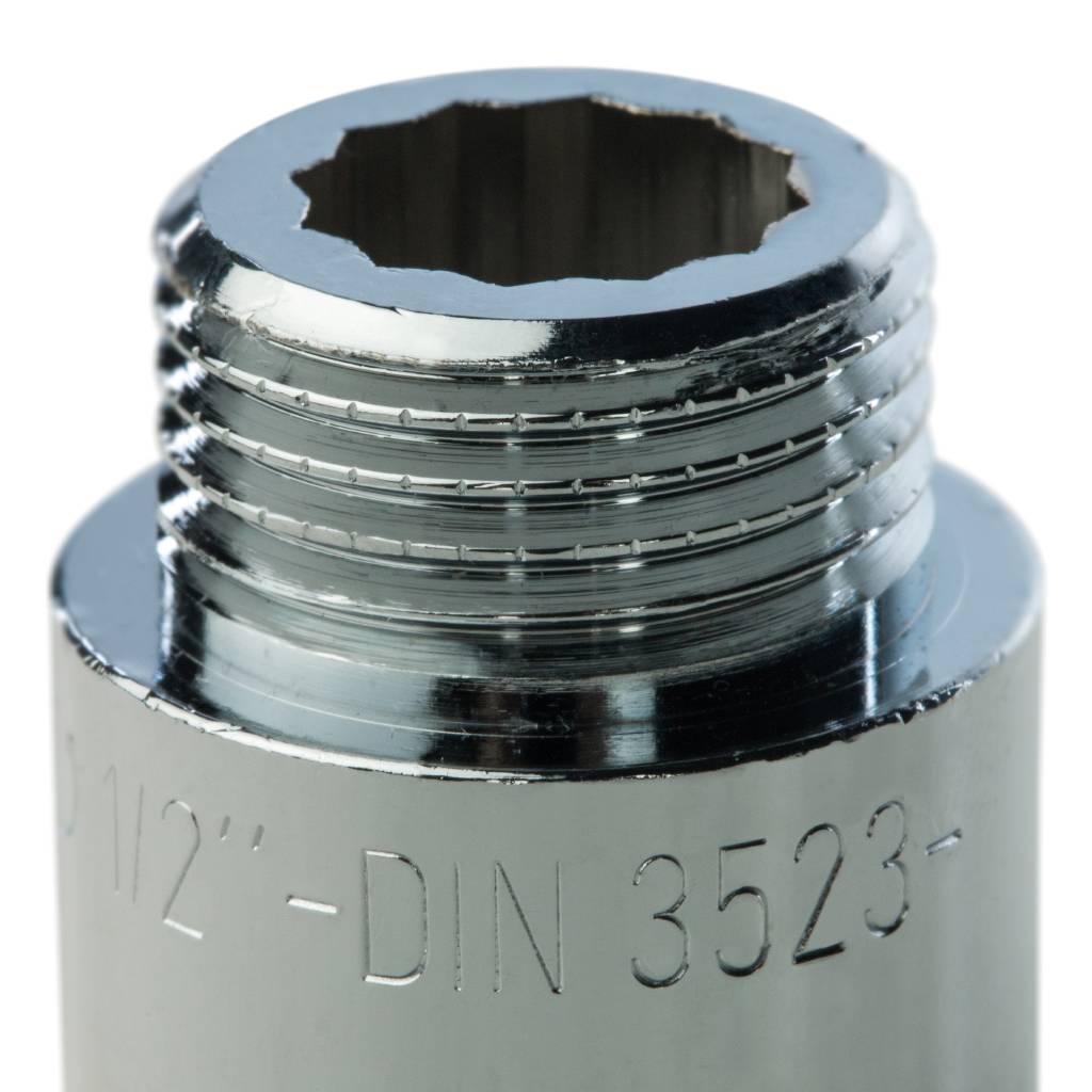 Удлинитель STOUT хромированный 1/2X25, SFT-0002-001225