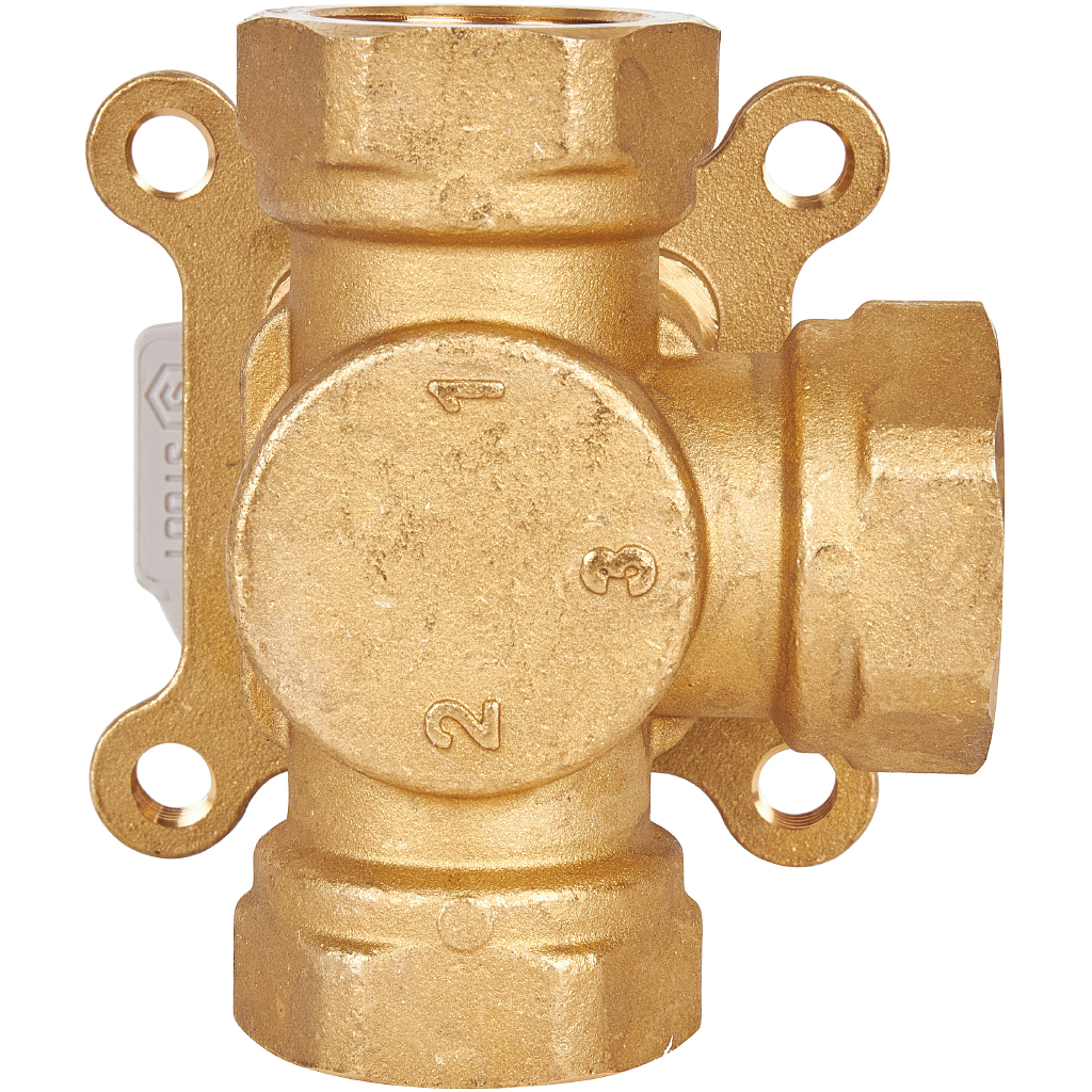 Трехходовой смесительный клапан STOUT 3/4 Kvs 6