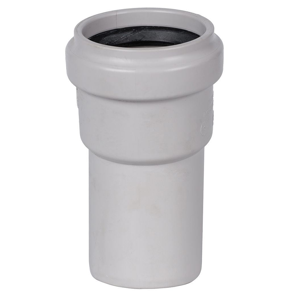 Отвод канализационный бесшумный STOUT D58х15°, SKB-0008-005815