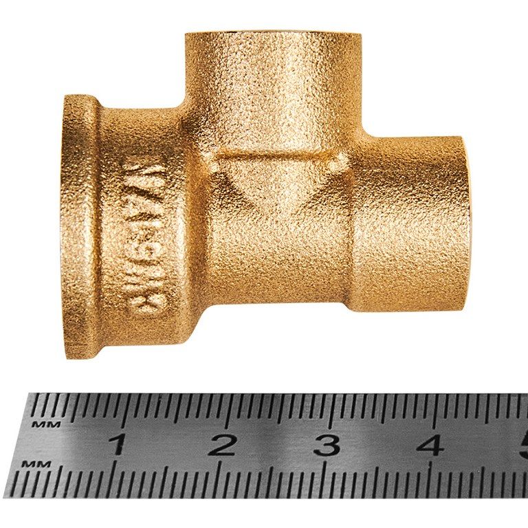 Тройник JINTIAN ВП-ВР-ВП 15x1/2x15 из латуни под пайку JT-141301512