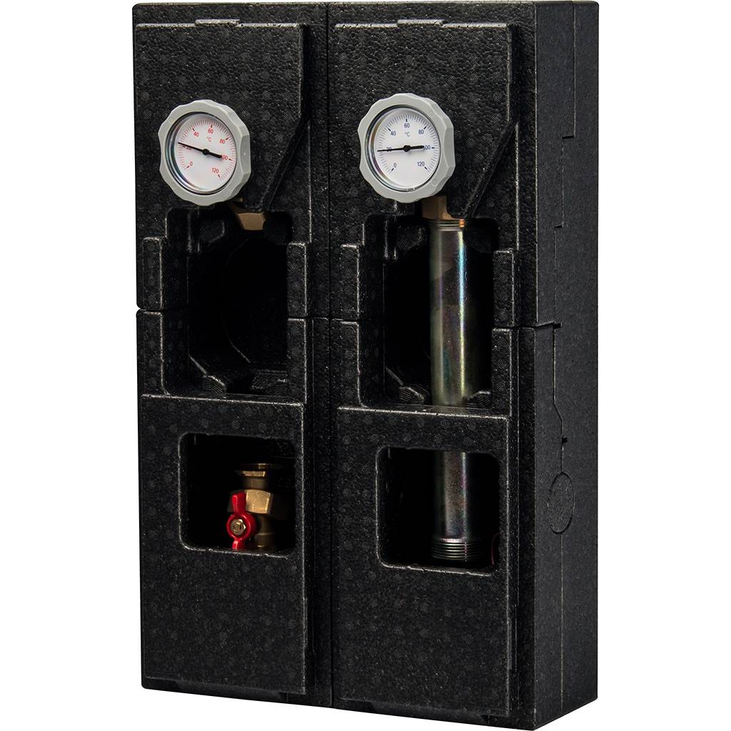 Насосная группа Meibes V-UK 1 без насоса, без смесителя, подающая линия слева, M66813EA