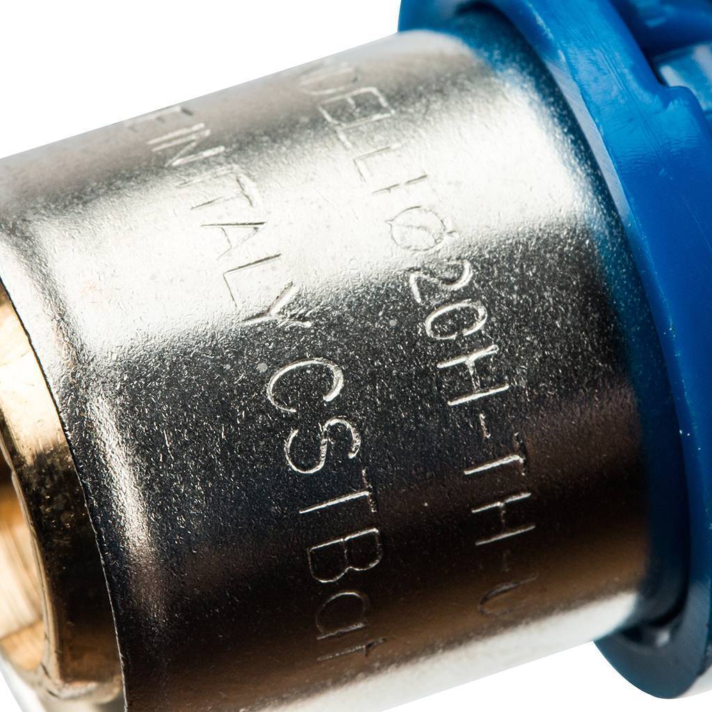 Муфта Prandelli Multyrama с внут.рез. (20х2,0)х3/4 профиль H,TH,U для металлопластиковых труб прессовой, 509.02.62.0