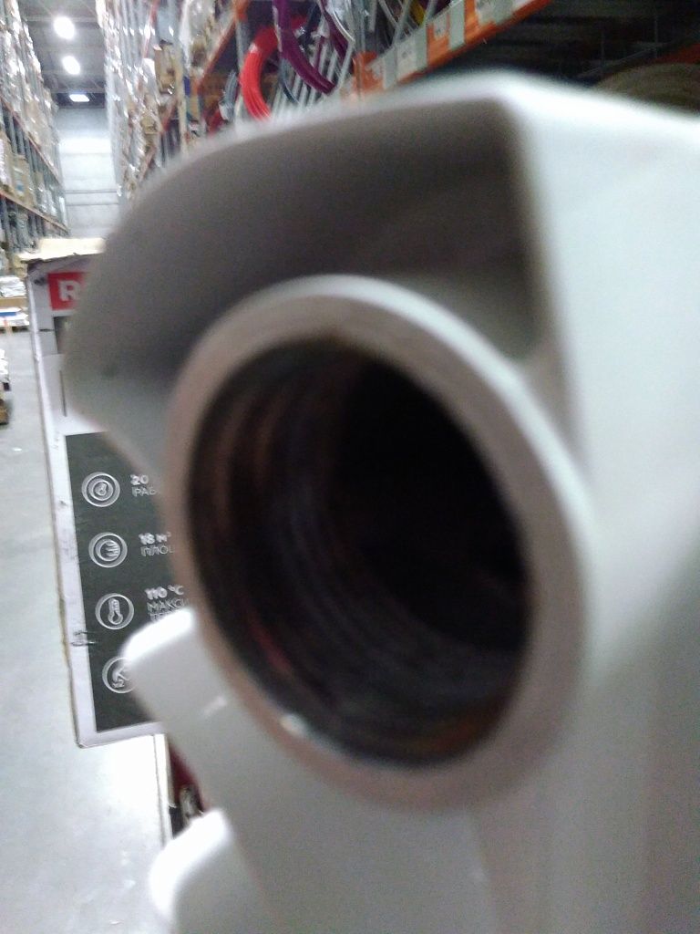 Уцененный товар (брак резьбы): Радиатор биметаллический ROMMER Profi BM 500 10 секции боковое подключение (BI500-80-80-150) (RAL9016), RBM-1210-050010