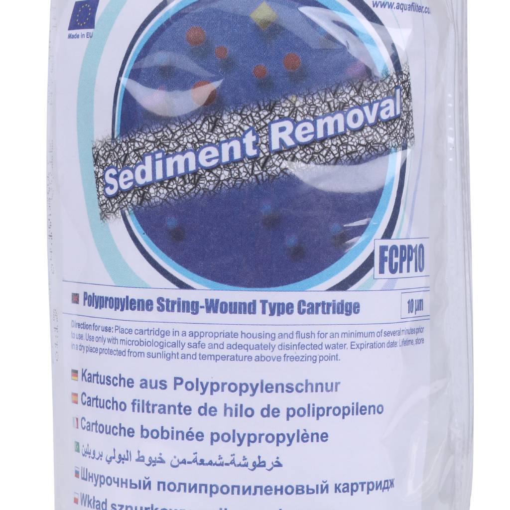 Картридж AquaFilter AQM 10 из полипропиленового шнура 10мкр, FCPP10