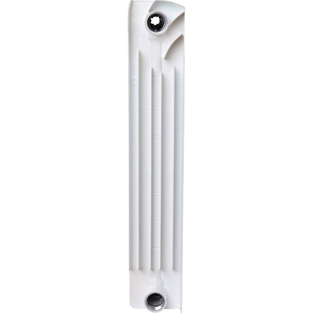 Радиатор биметаллический RIFAR BASE 500 13 секций боковое подключение (белый RAL 9016), 1RB50-13