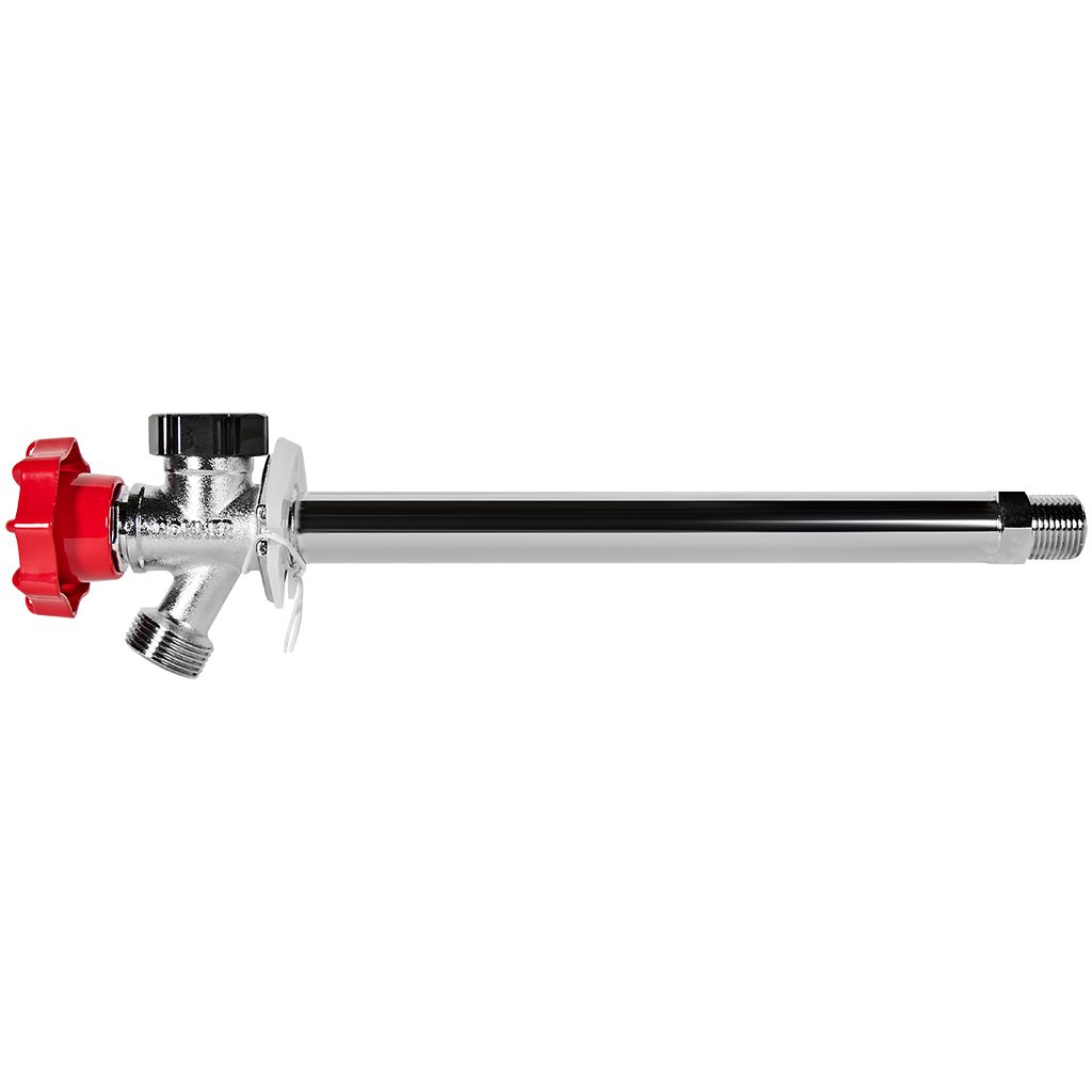 Кран незамерзающий ROMMER RVFF-0001-1520200 водоразборный с антисифоном 200 мм, 1/2 НР (выход 3/4 НР), RVFF-0001-1520200