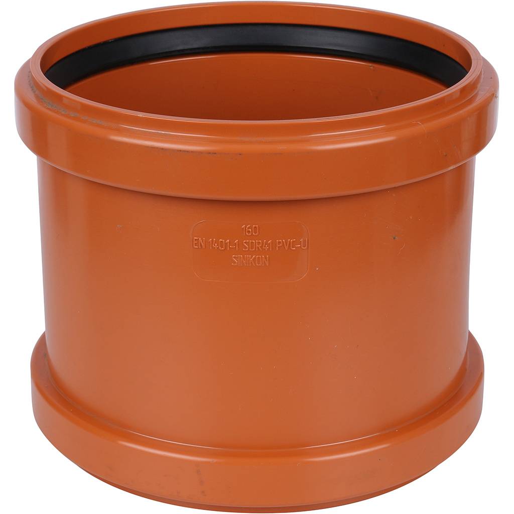 Муфта Sinikon D160 ремонтная для наружной канализации, 22180.R.B