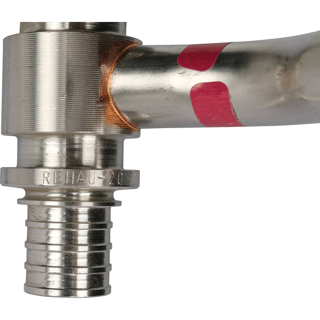 Трубка Т-образная РЕХАУ RAUTITAN 20/250 для подключения к отопительному прибору, 12663021001