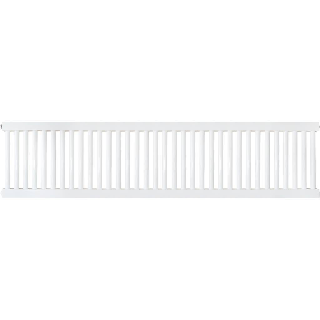 Трубчатый стальной радиатор КЗТО РС 1-500-34 секции 1/2 боковое подключение RAL9010, РС15003412RAL9010