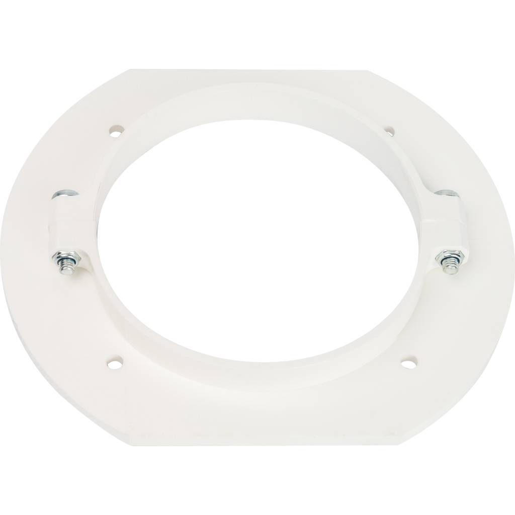 Элемент дымохода STOUT DN80/80 адаптер для подкл. разд. труб (совместимый  Bosch (фланец ) PP-Ryton, SCA-8080-240002