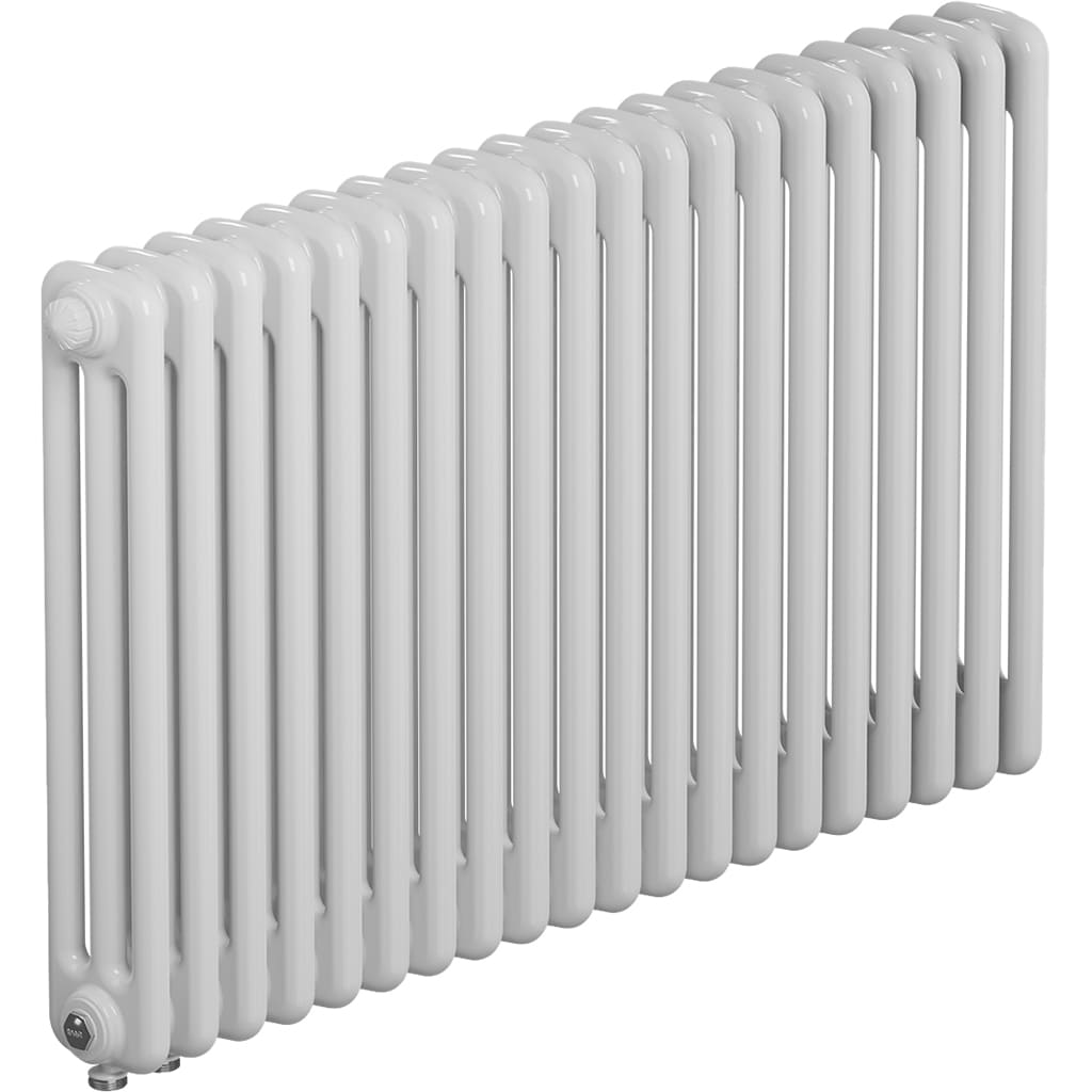 Трубчатый радиатор RIFAR TUBOG 3057/20 секций нижнее подключение DV1 (белый RAL 9016), TUB 3057-20-DV1