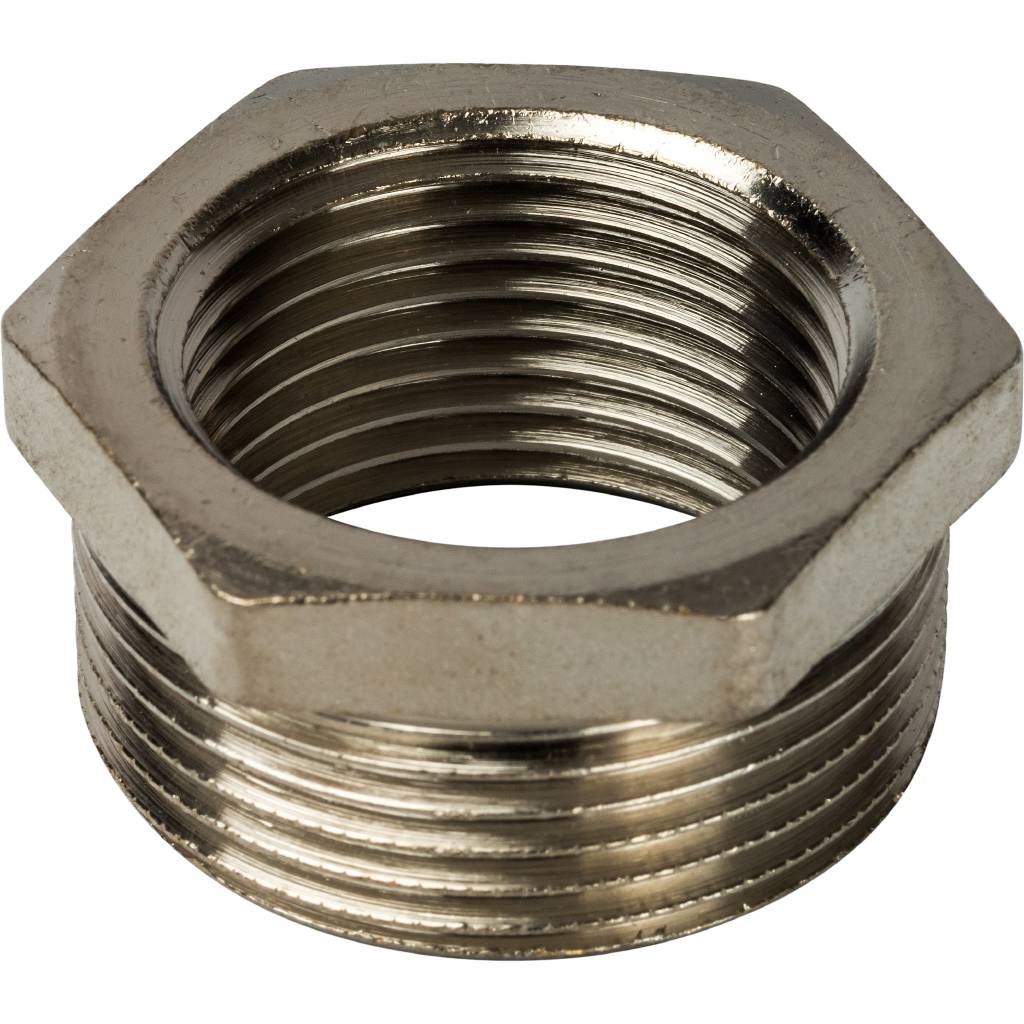 Футорка STOUT никелированная 1 1/2X1 1/4, SFT-0029-112114