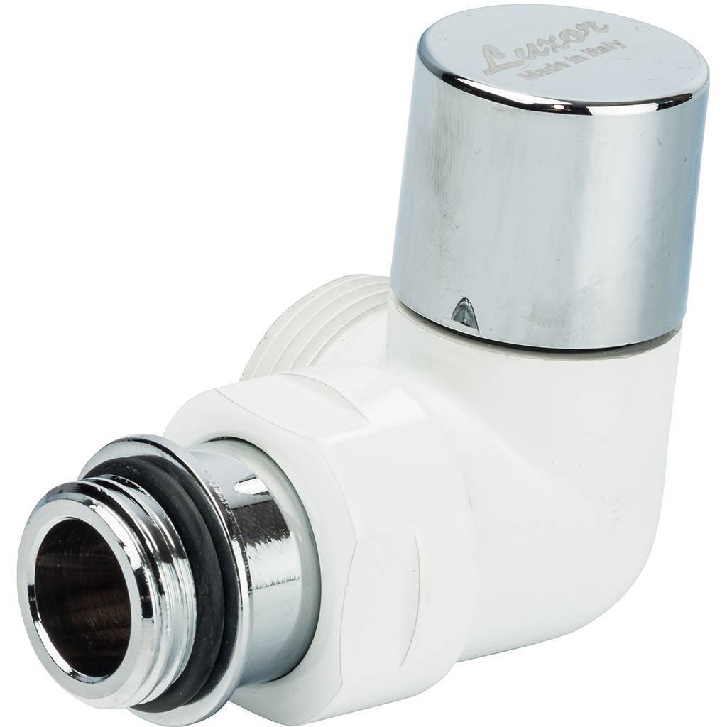 Термостатический комплект LUXOR 1/2 EK угловой правосторонний KT 269/A, 14772703CBLUX