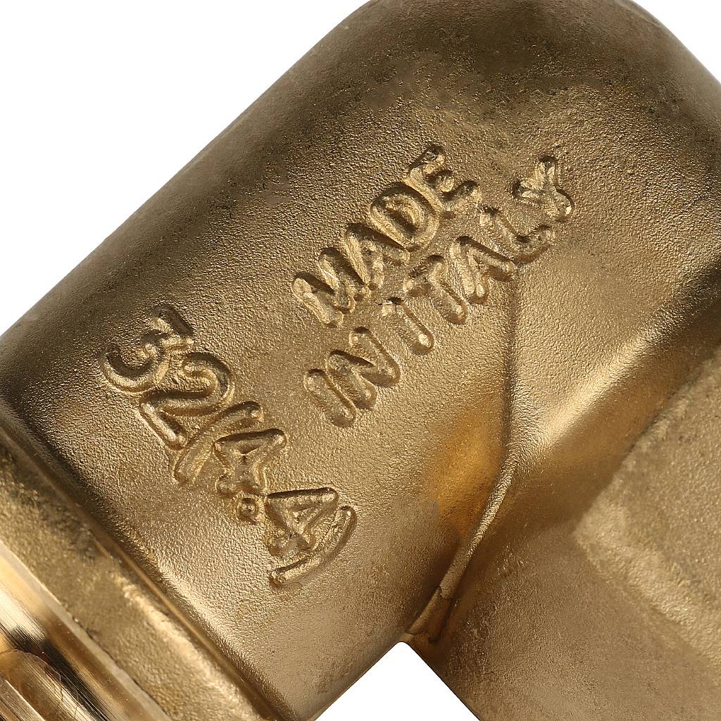 Угольник-переходник STOUT с внутренней резьбой 32xG 1 для труб из сшитого полиэтилена аксиальный, SFA-0006-003210