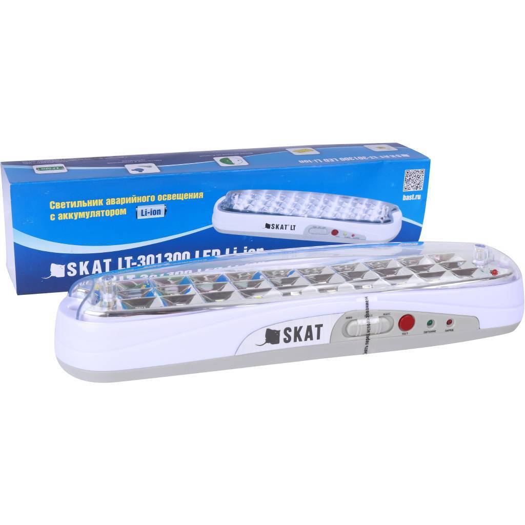 Светильник аварийного освещения Teplocom SKAT LT-301300 LED Li-ion, 2451