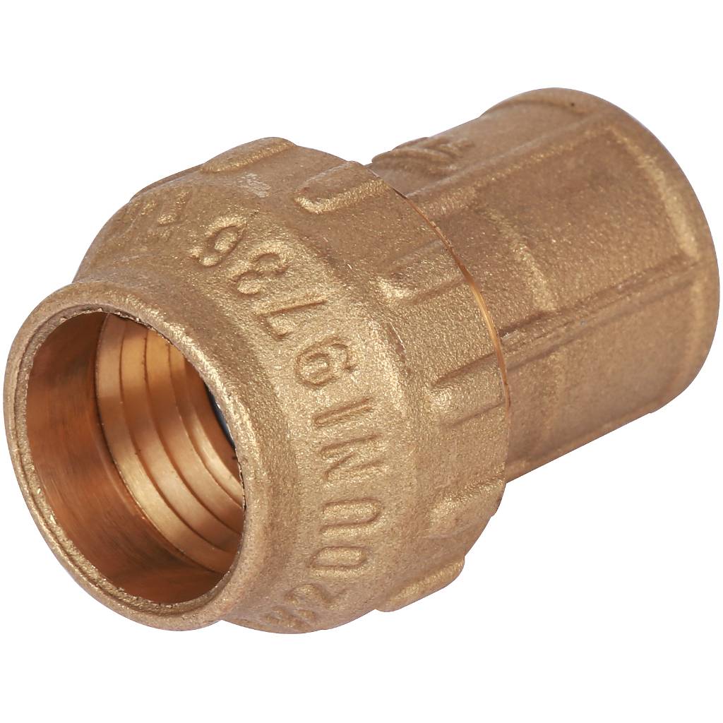 Муфта TIEMME с внутренней резьбой 20х1/2 для труб ПНД винтовой, 3400016