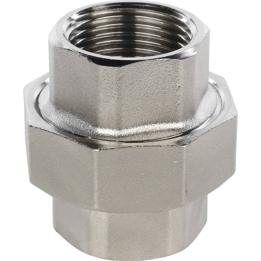 Разъемное соединение STOUT американка ВВ никелированное 1, SFT-0034-000001