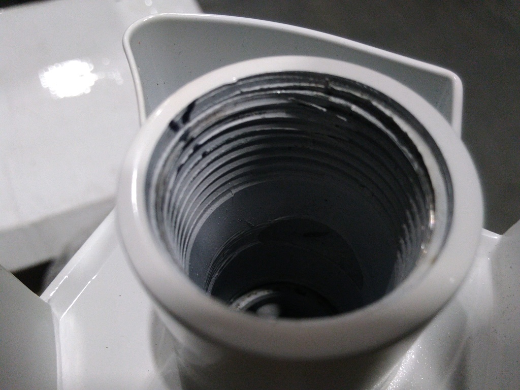 Уцененный товар (брак резьбы): Радиатор алюминиевый ROMMER Optima 500 8 секций боковое подключение (RAL9016), RAL-0210-050008