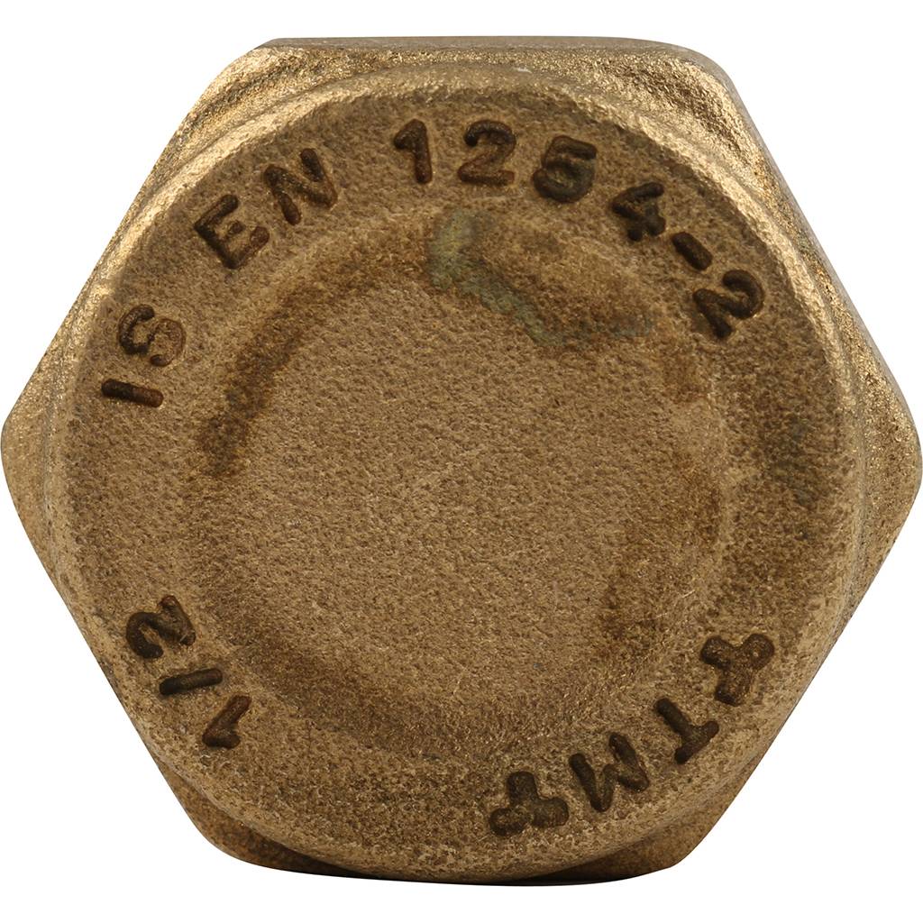 Заглушка TIEMME ВР 1/2 для стальных труб резьбовой, 1500058