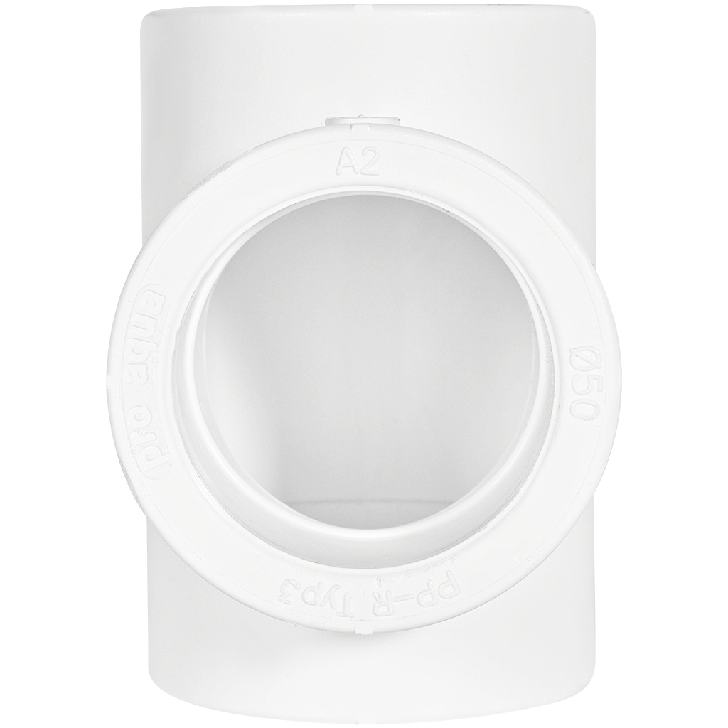 Тройник Pro Aqua d= 50 PP-R Белый