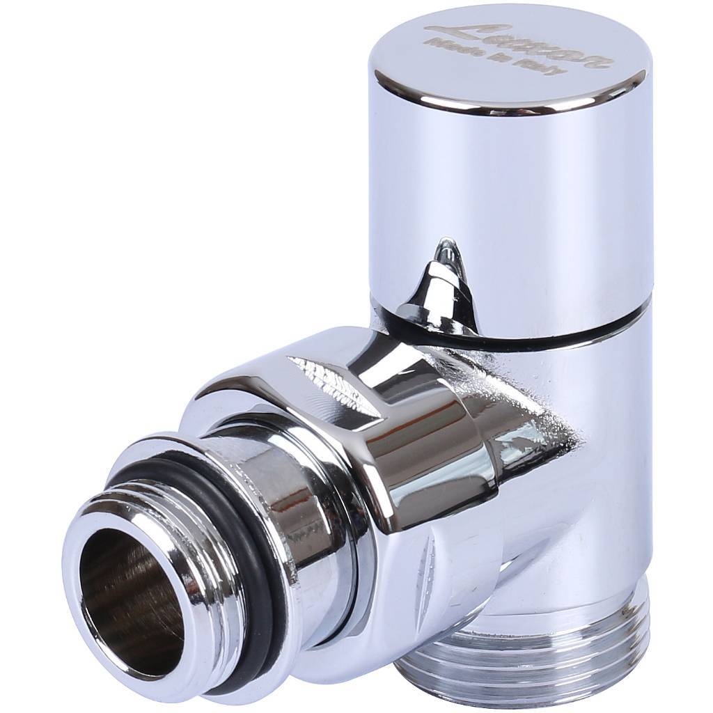 Термостатический комплект LUXOR KT 259/A 1/2 EK угловой (RS259/A+DS79/A+TA1200, хром), 14702703LUX