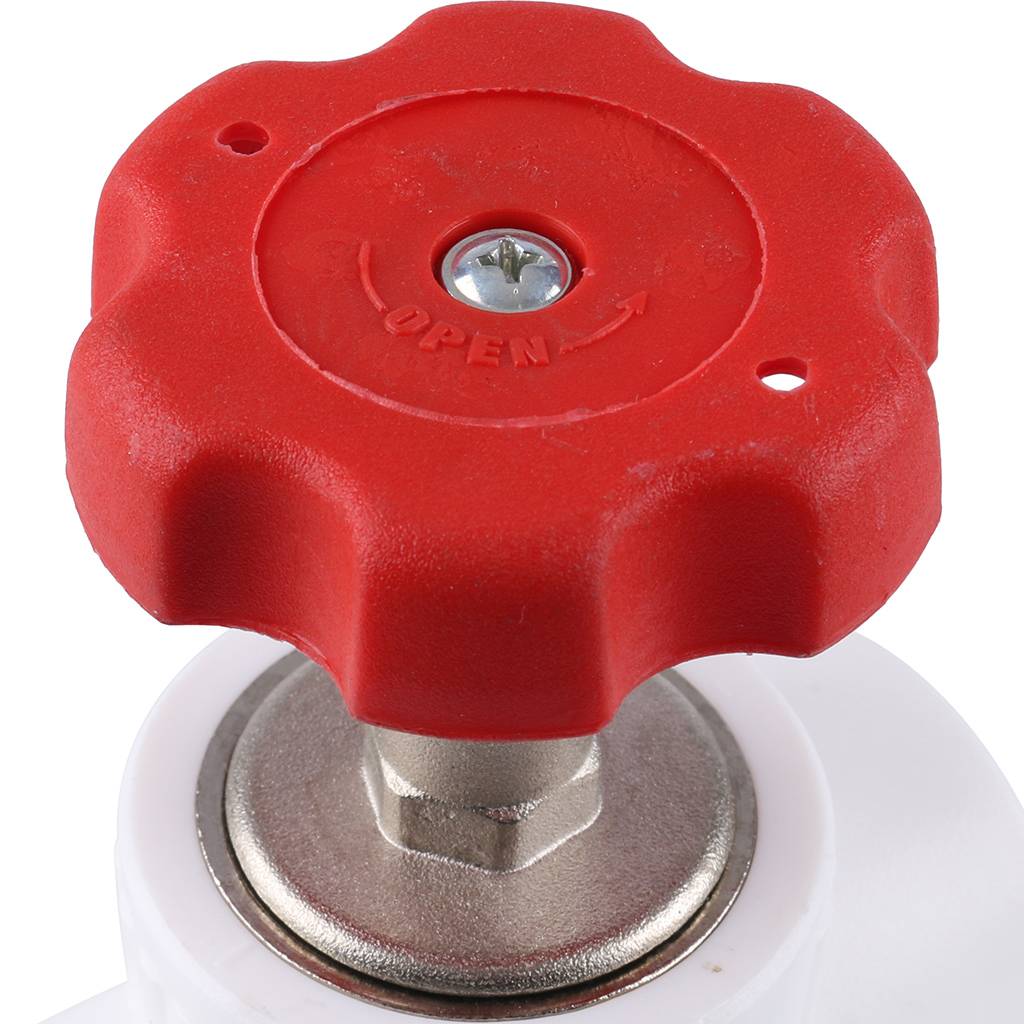 Вентиль Kalde d=32 для полипропиленовых труб под сварку (цвет белый), 3242-vlf-320000