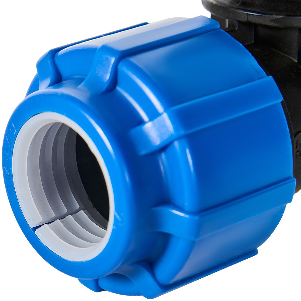 Отвод ПНД Политэк с наружной резьбой 25х1 ТПК-АКВА, 50012501