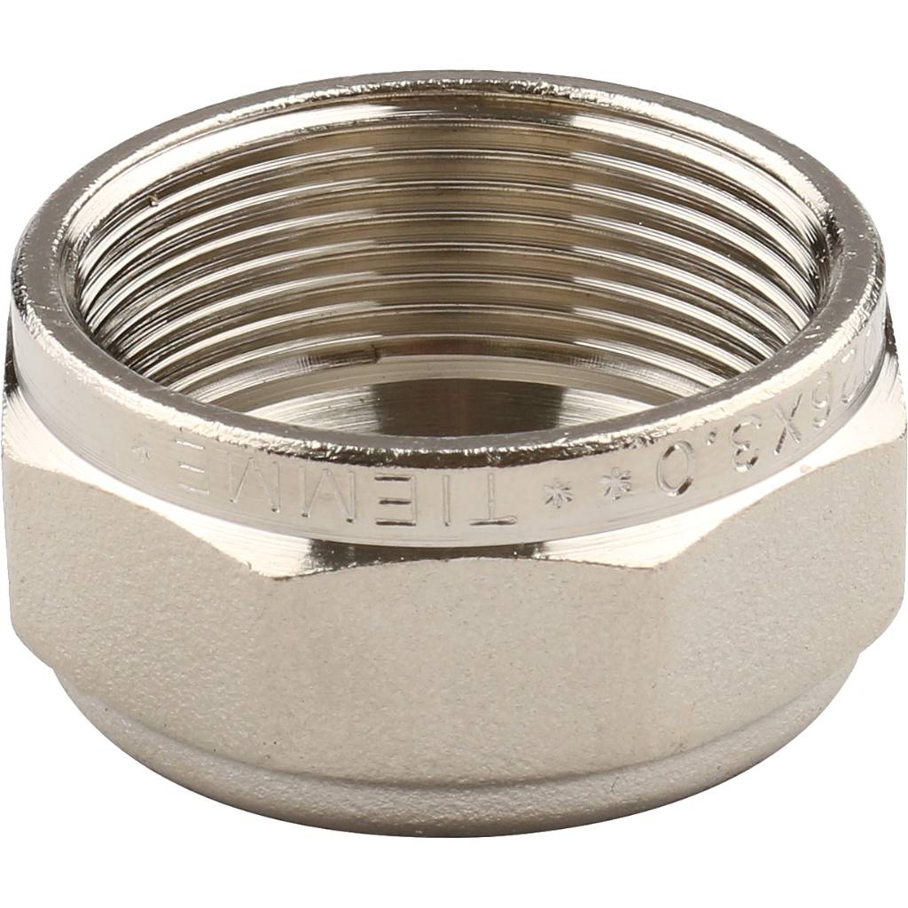 Муфта TIEMME с внутренней резьбой (26х3.0х1) для металлопластиковых труб винтовой, 1600029