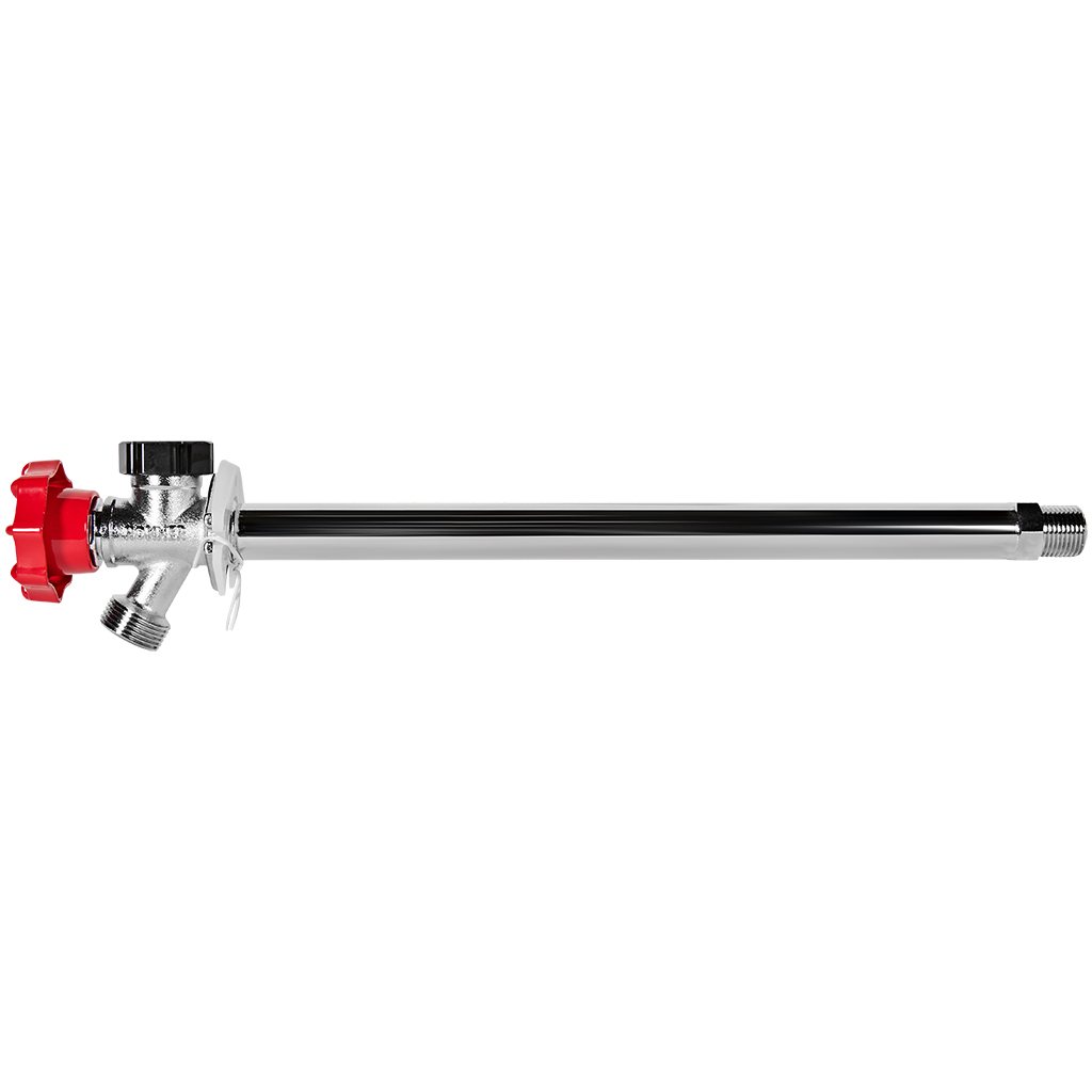 Кран незамерзающий ROMMER RVFF-0001-1520300 водоразборный с антисифоном 300 мм, 1/2 НР (выход 3/4 НР), RVFF-0001-1520300