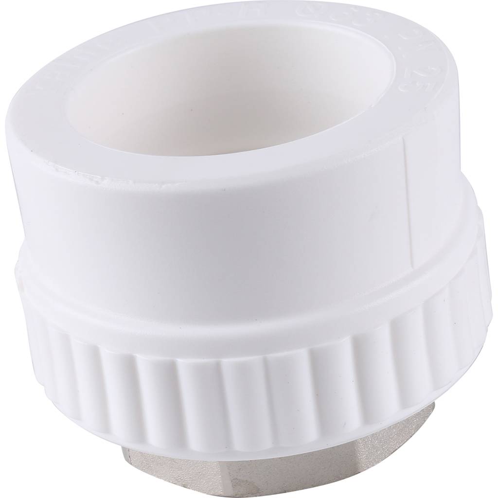 Муфта комбинированная Kalde под шестигранник (внутр. резьба, 63x2 ) для полипропиленовых труб под сварку, 3222-nfo-632006