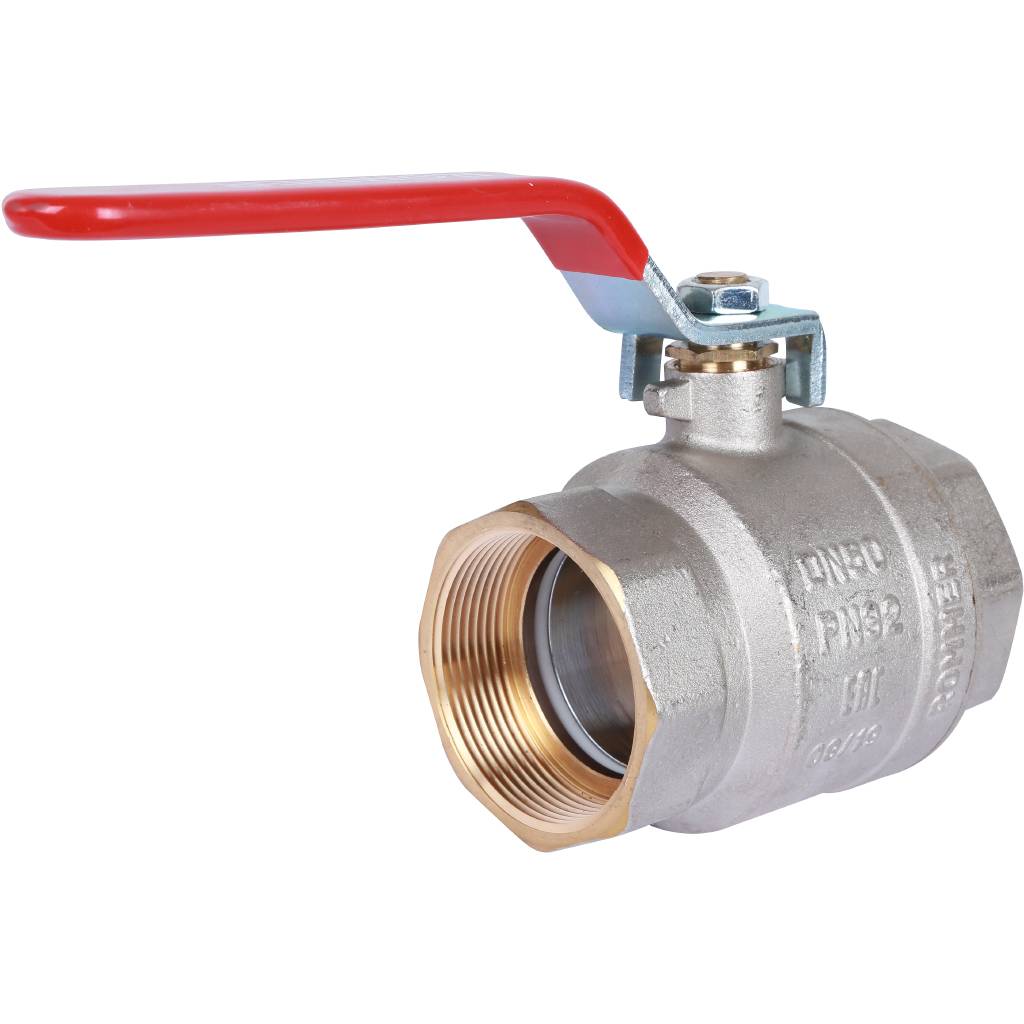 Кран шаровой ROMMER 2 ВН/ВН, ручка рычаг, RBV-0001-0110350