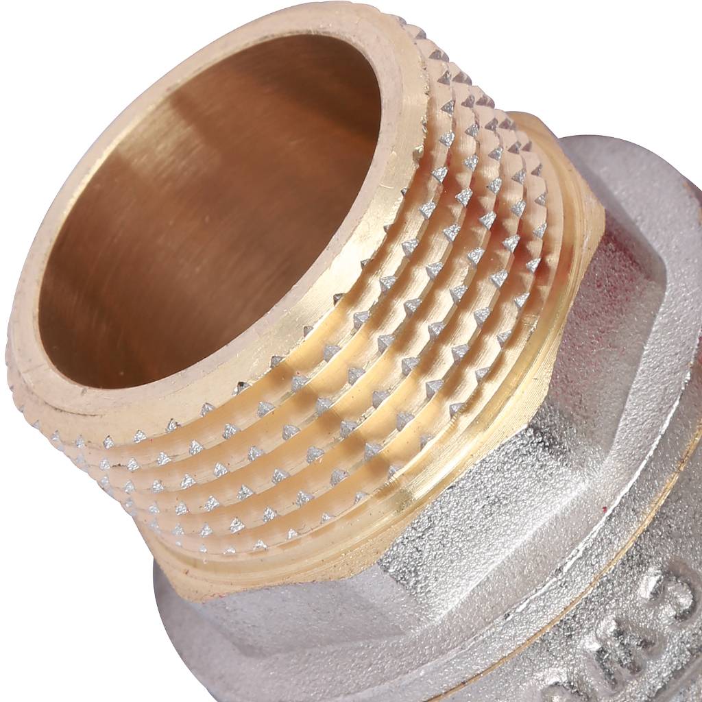 Кран шаровой ROMMER 1 ВН/НР, ручка бабочка, RBV-0004-0210225