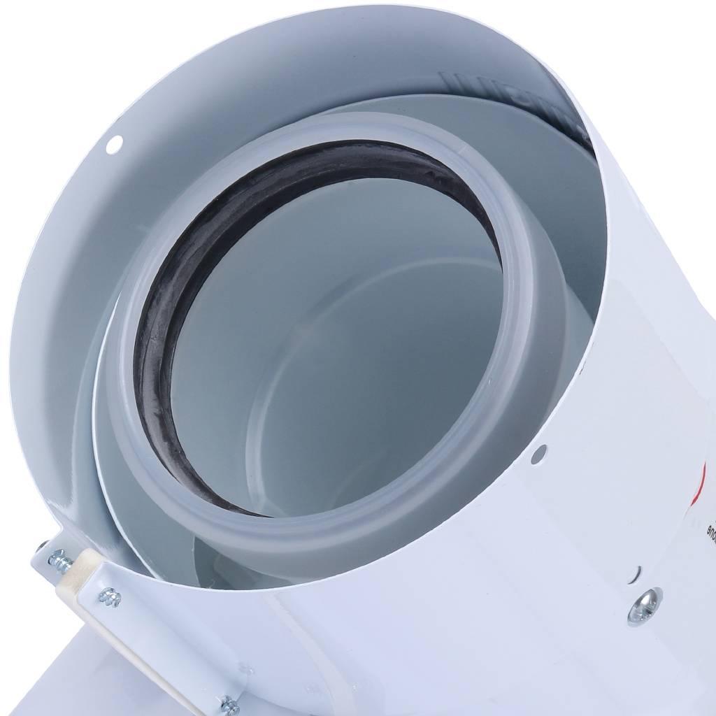 Горизонтальный проход Vaillant через стену 80/125 мм PP, 303209