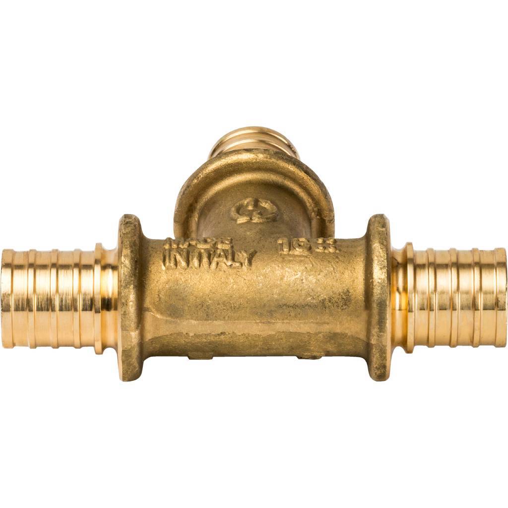 Тройник STOUT равнопроходный 16x16x16 для труб из сшитого полиэтилена аксиальный, SFA-0013-000016