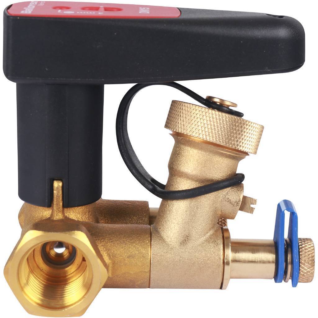 Клапан балансировочный БРОЕН V DN 015S PN 25 ручной стандартной пропускной способности с дренажем, 592462