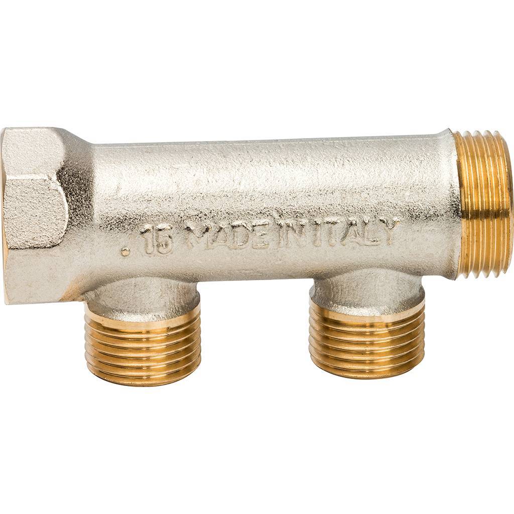 Коллектор 2 выхода LUXOR CP 422 3/4х1/2