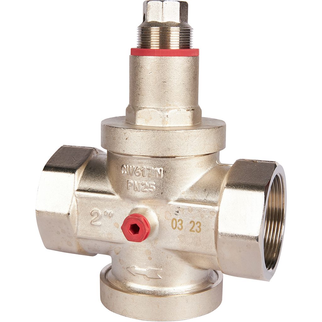 Редуктор давления ROMMER PN25 вн/вн 2  с выходом под манометр