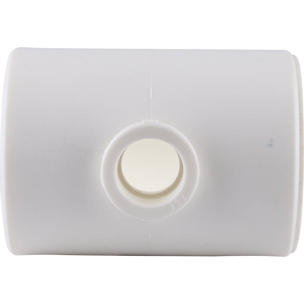 Тройник переходной Kalde 75х32х75 для полипропиленовых труб под сварку (цвет белый)