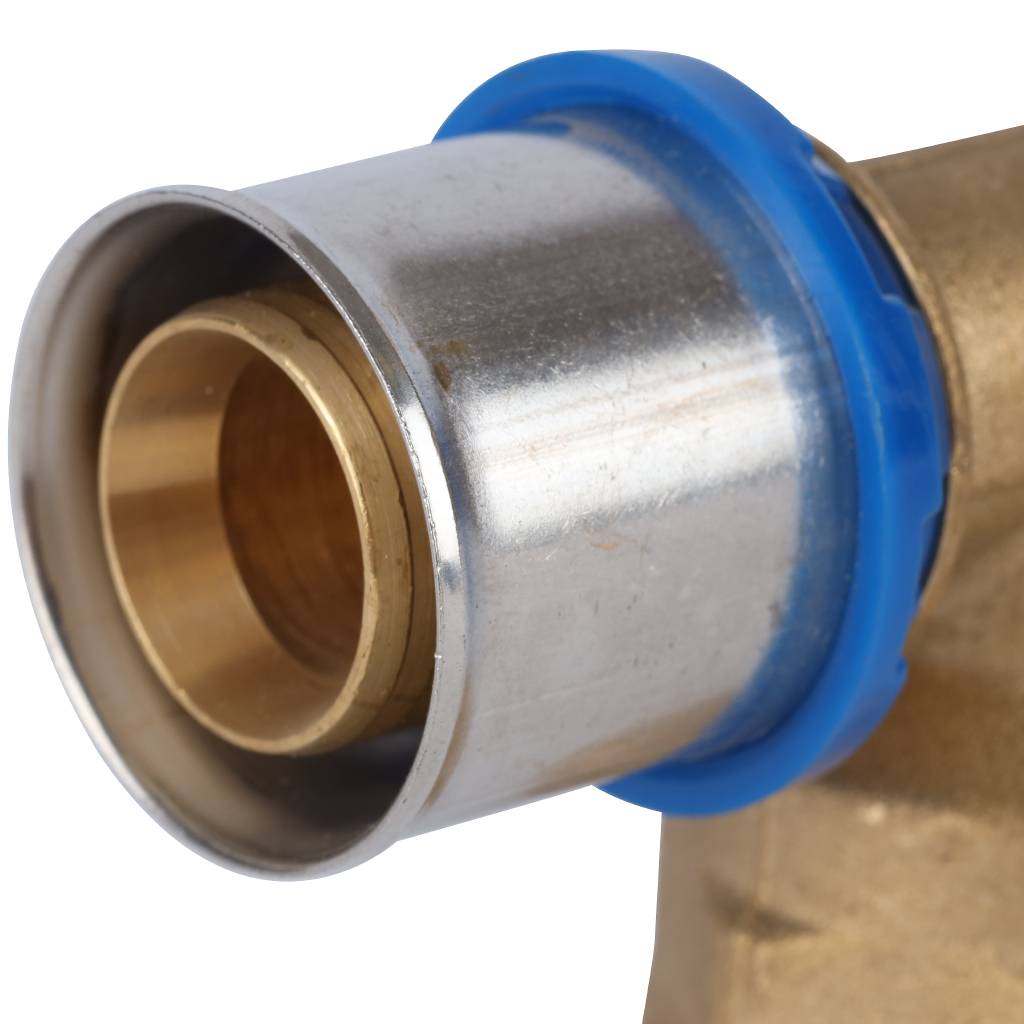 Тройник-переходник APE с внутренней резьбой 26х3/4 х26 для металлопластиковых труб прессовой, ARL2104303