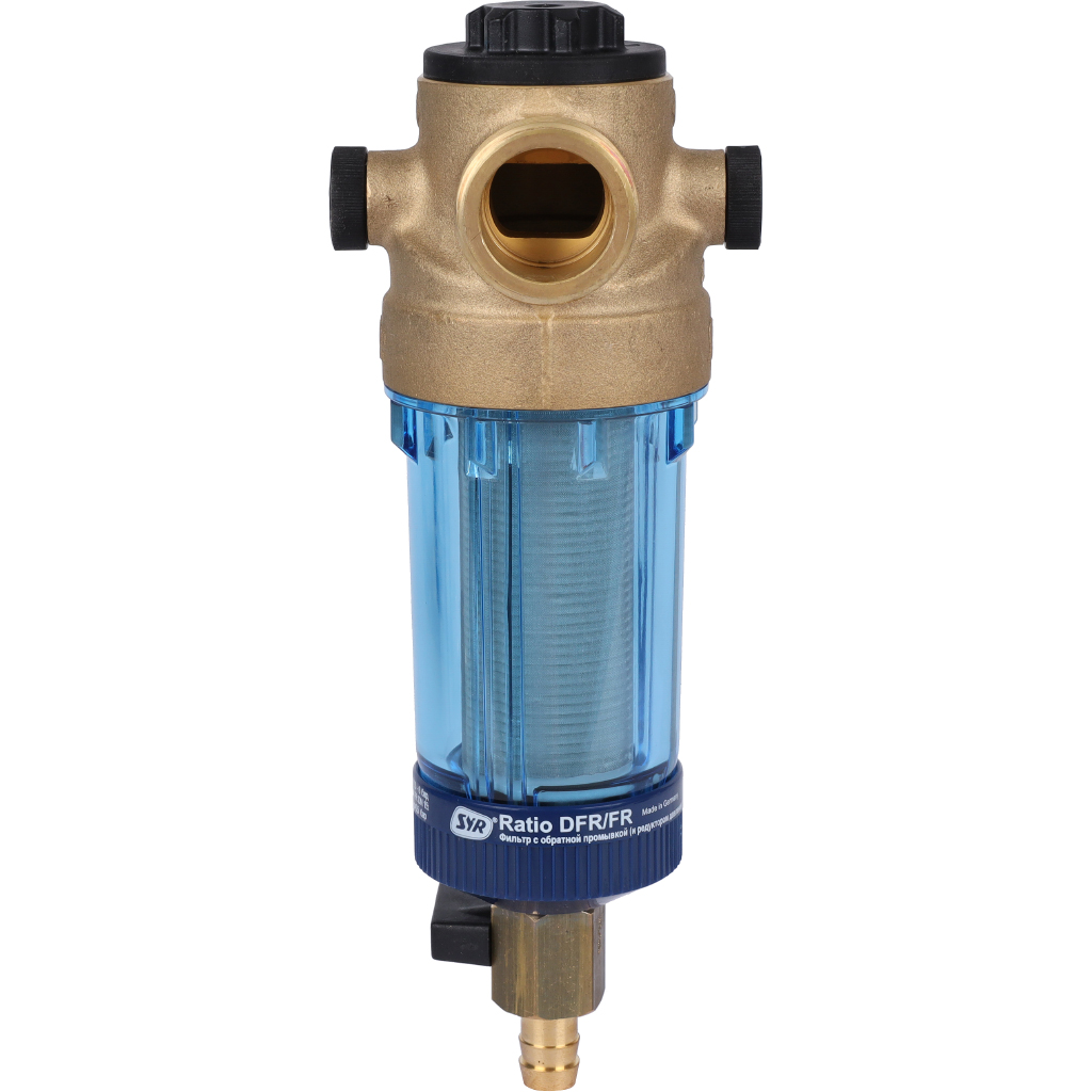 Фильтр с обратной промывкой SYR Ratio FR DN 20 для холодной воды, 5315.20.001