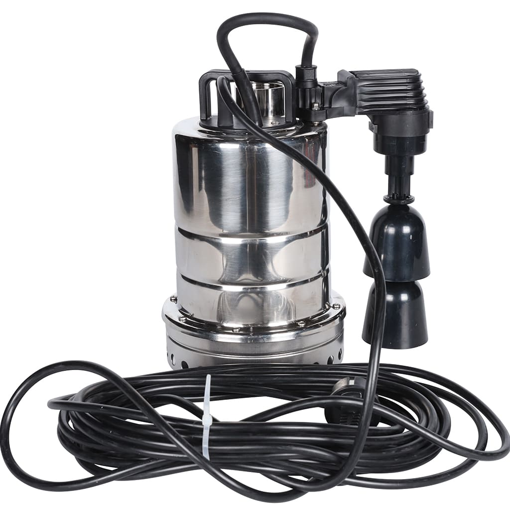 Насос дренажный STOUT с вертикальным поплавком, кабель 10 м, 230V, Q=150 л/мин, H=8 м, SPD-0003-200250