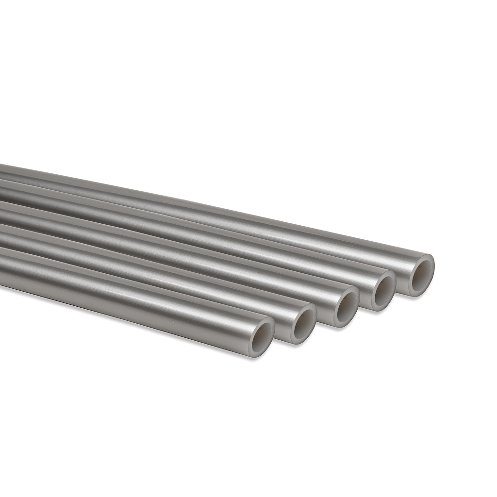 Труба ROMMER PEX из сшитого полиэтилена с кислородным слоем, серая, 16х2,2 (бухта 240 метров), RPX-0001-241622