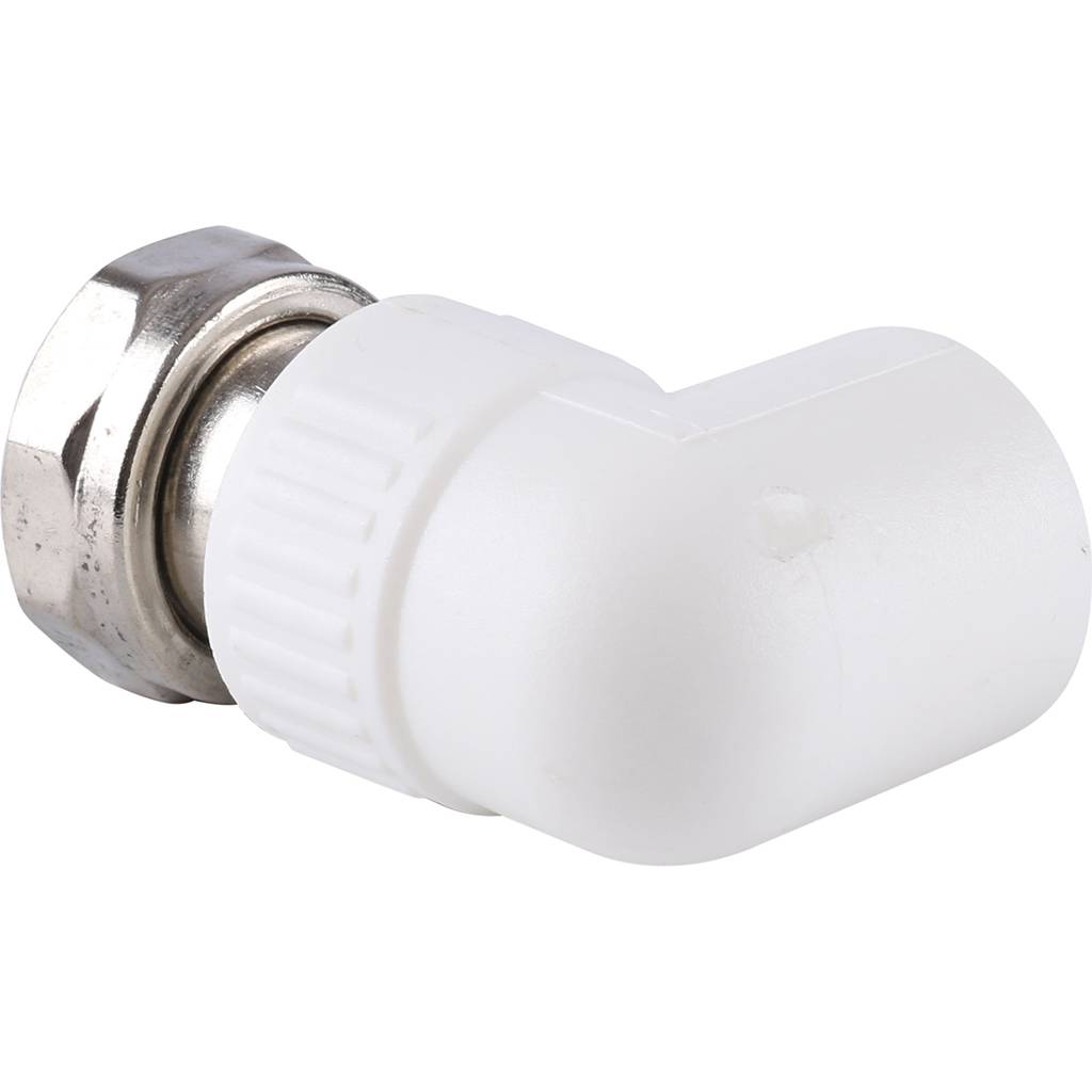 Угольник Kalde для полипропиленовых труб 20х3/4 , американка, 3222-tue-200c00