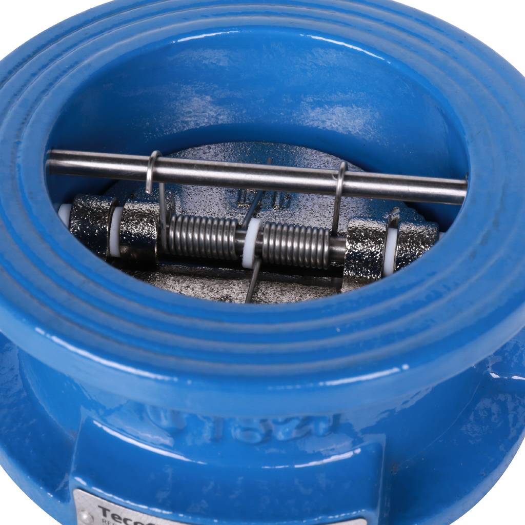 Клапан обратный Tecofi Ду80 Ру16 2/ств межфланцевый из чугуна, CB3448N-EP0080