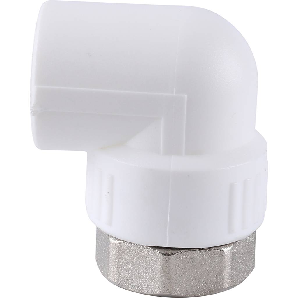 Угольник Kalde с накидной гайкой для полипропиленовых труб 25х1, 3222-tue-251000