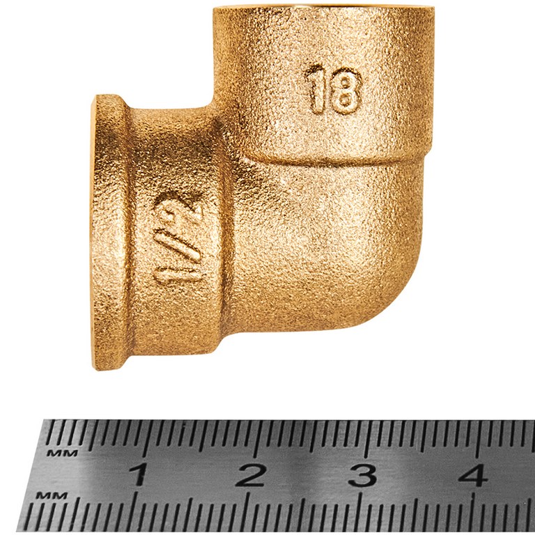 Угловой переход JINTIAN ВП-ВР 18x1/2 из латуни под пайку, JT-140901812