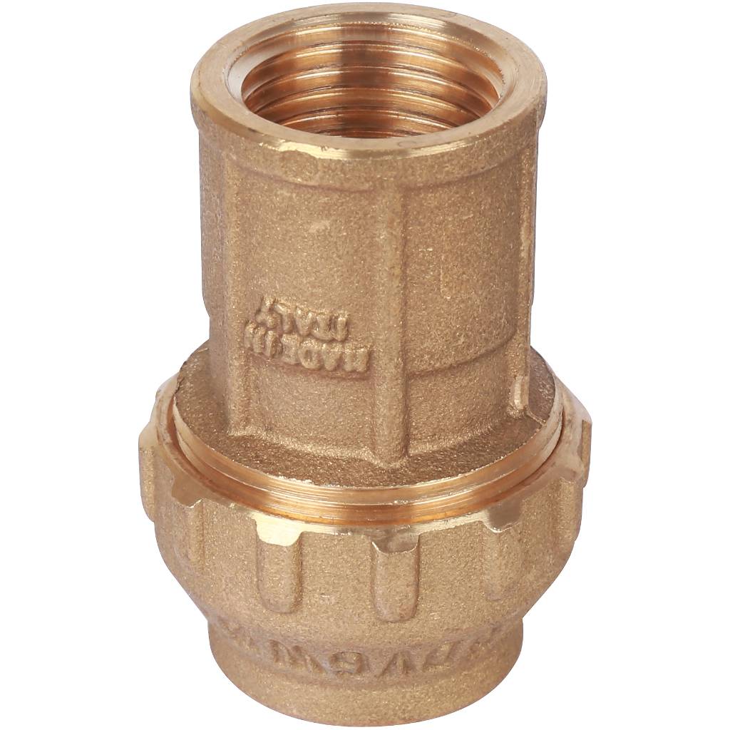 Муфта TIEMME с внутренней резьбой 20х1/2 для труб ПНД винтовой, 3400016