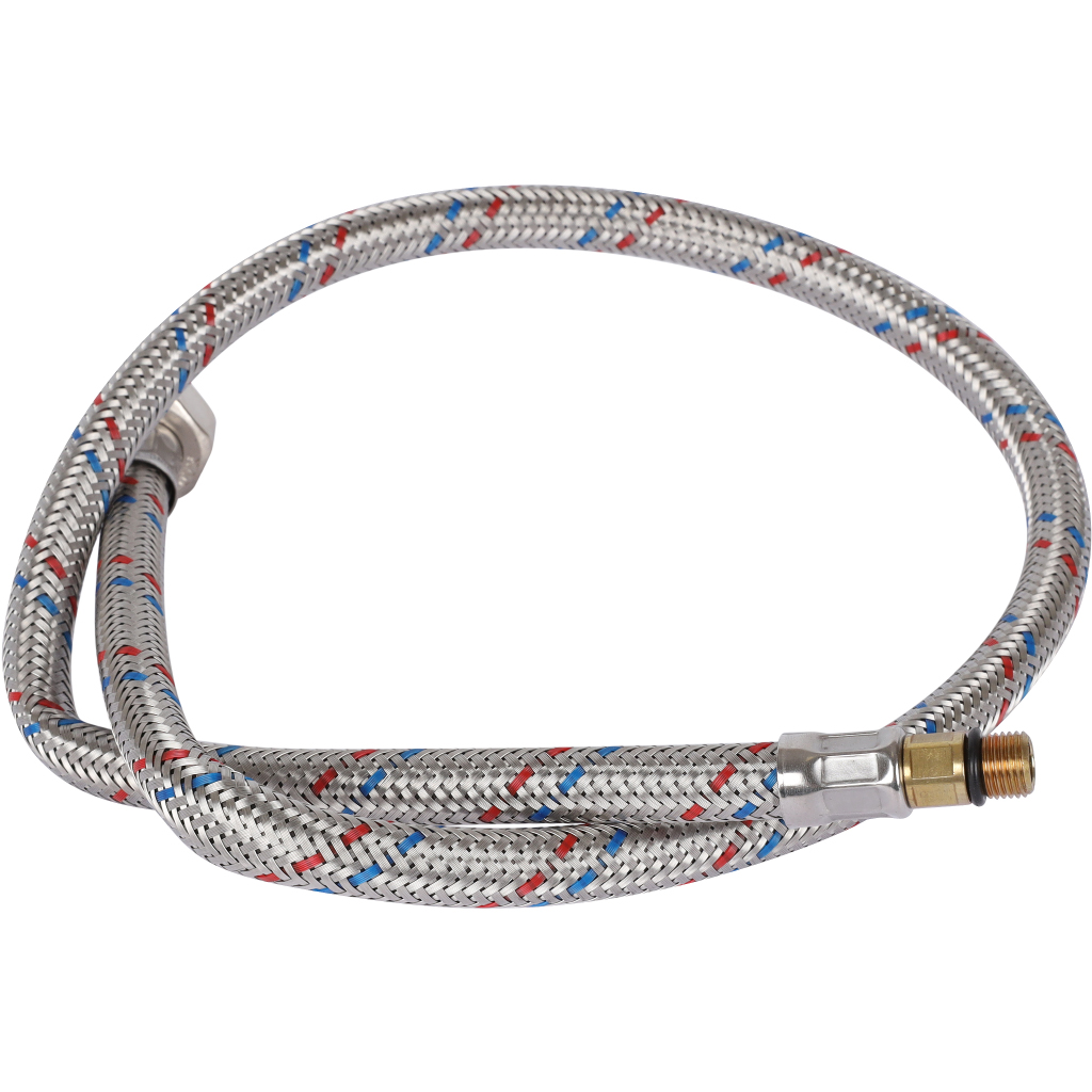 Гибкая подводка для воды STOUT M 10 (18мм) х ВР 1/2, длина 800 мм, SHF-0028-181015