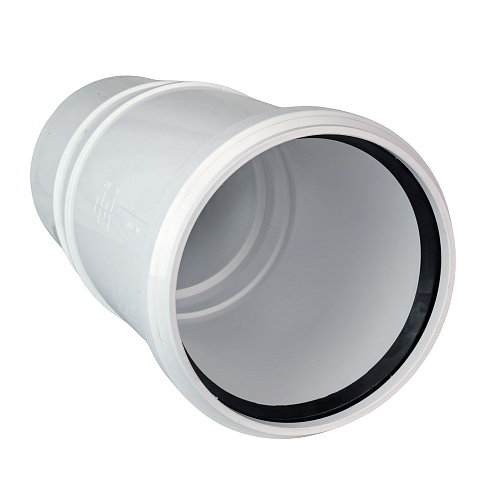 Патрубок ELITE компенсационный МК МПП 160, белый, РТП